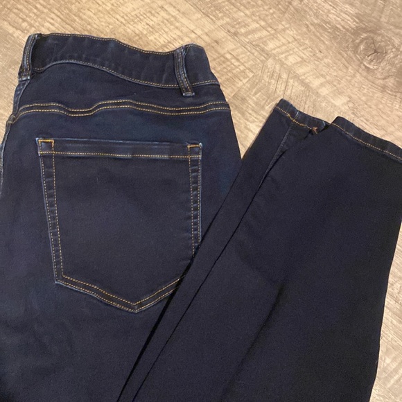 Lane Bryant Curvy High Rise Skinny- Rinse Wash 18 - Picture 5 of 5